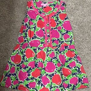 Lilly Pulitzer Pink and Green Kids Dress